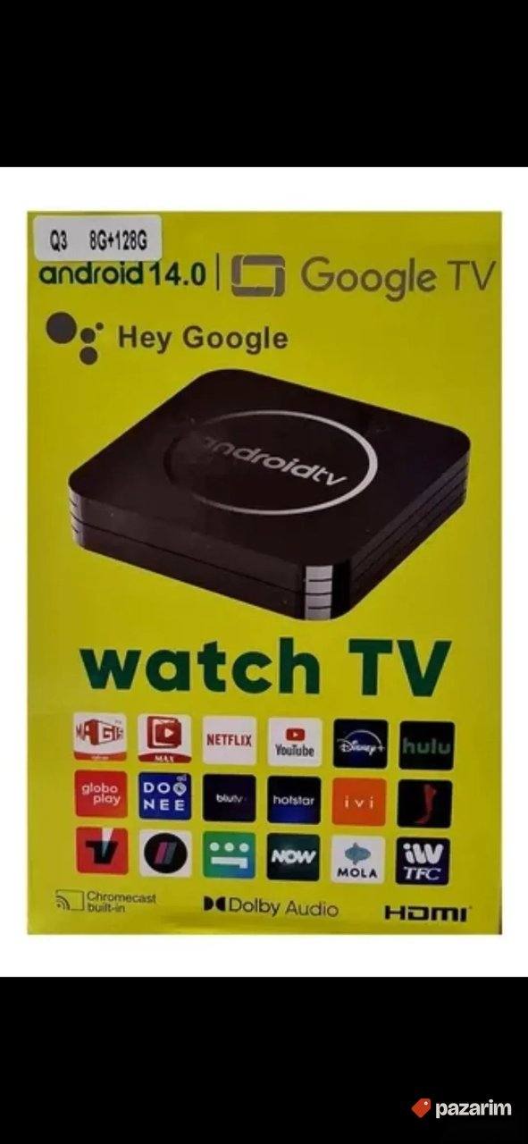 Smart TV Box Android 14 3