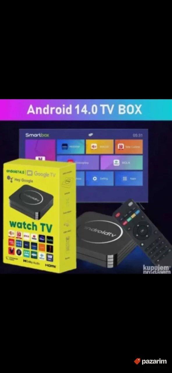 Smart TV Box Android 14 4
