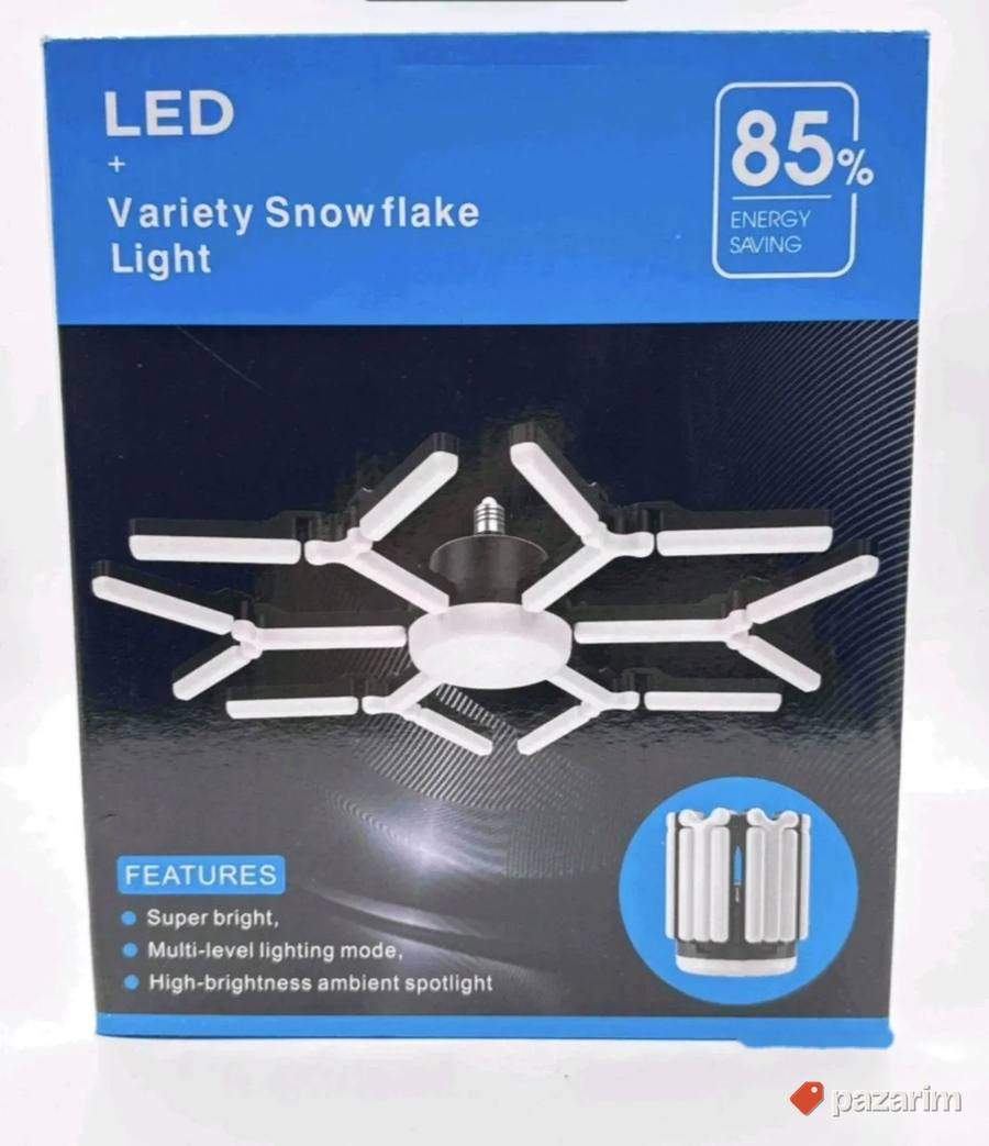 Sklopiva lampa u obliku pahulje 4
