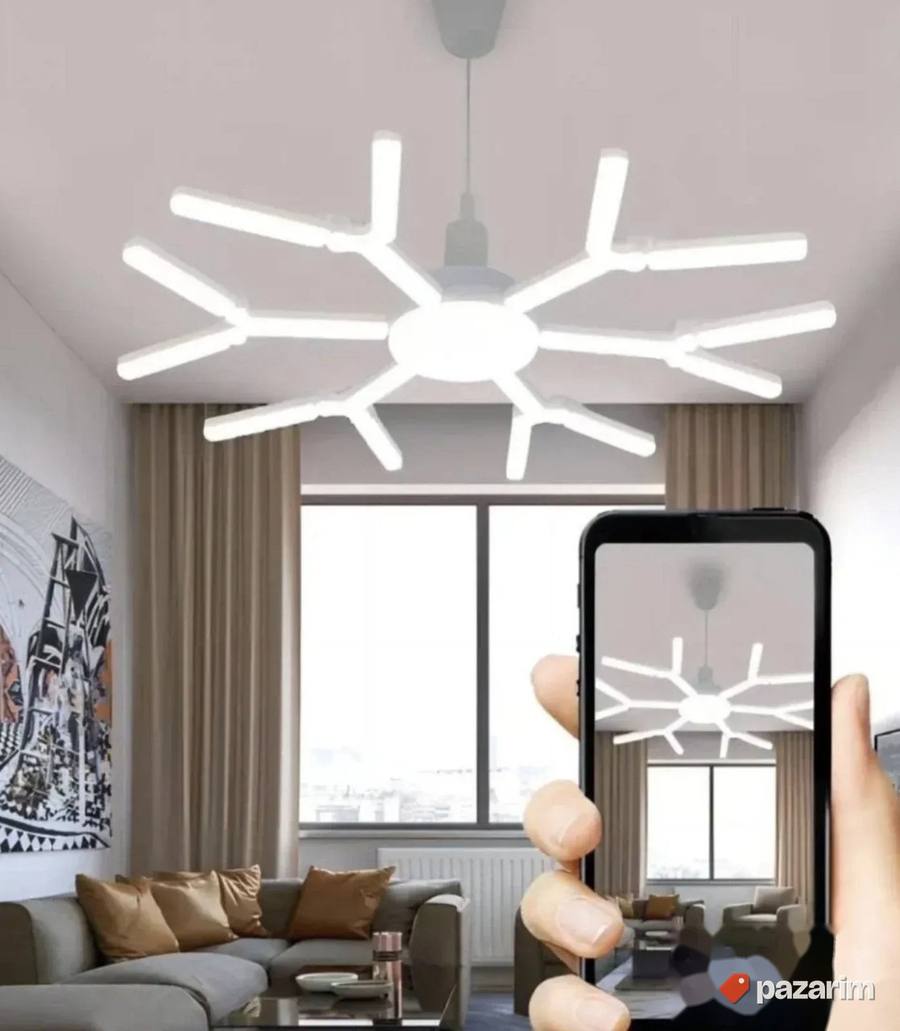 Sklopiva lampa u obliku pahulje 6
