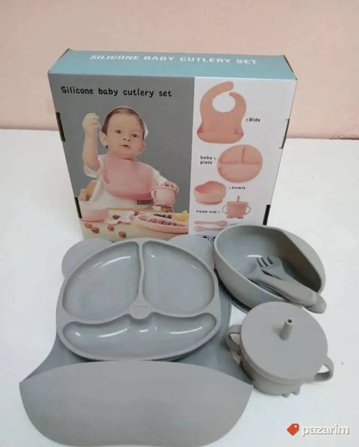Silikonski set za hranjenje beba