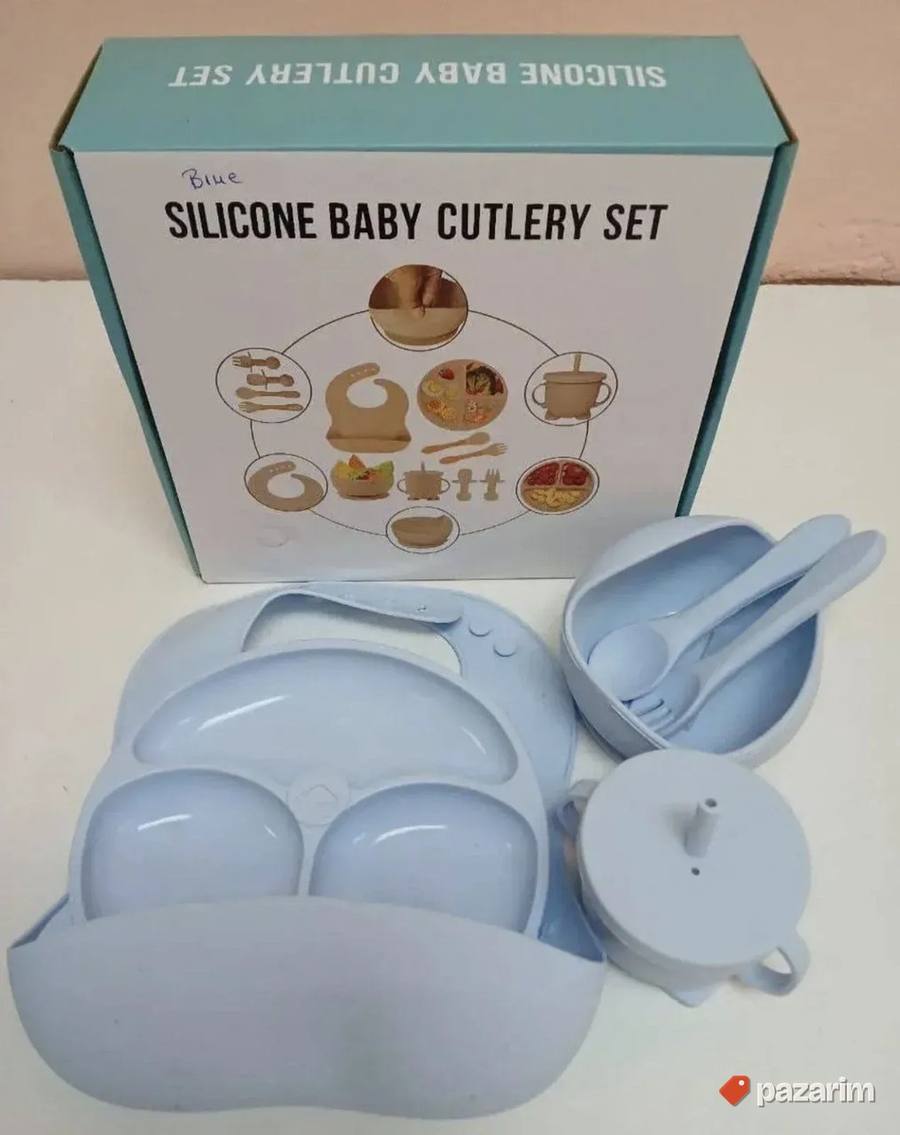 Silikonski set za hranjenje beba 4