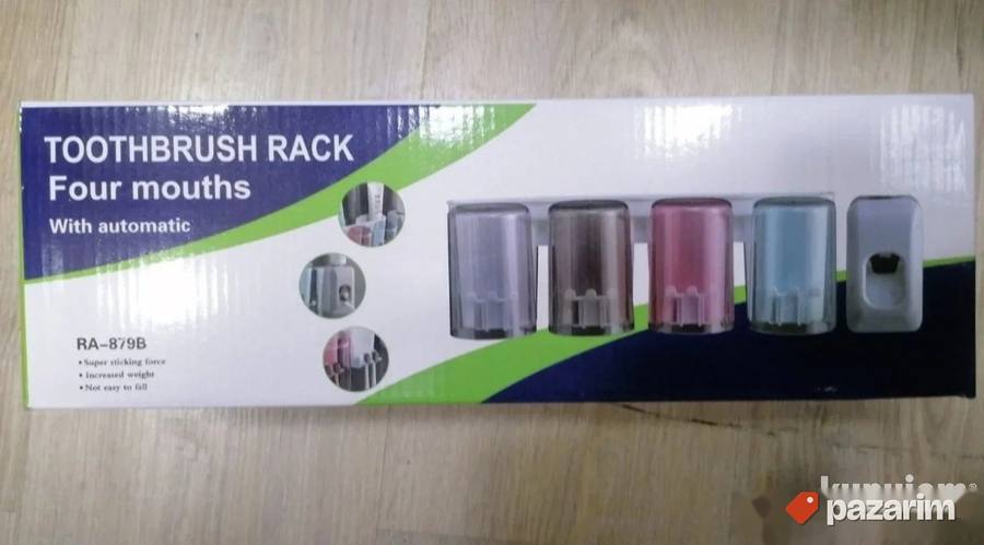 Dozer za pastu i držač četkica za zube 2