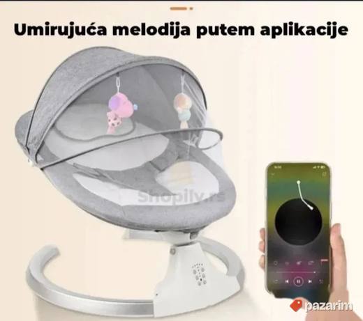 Električna njihalica za bebe