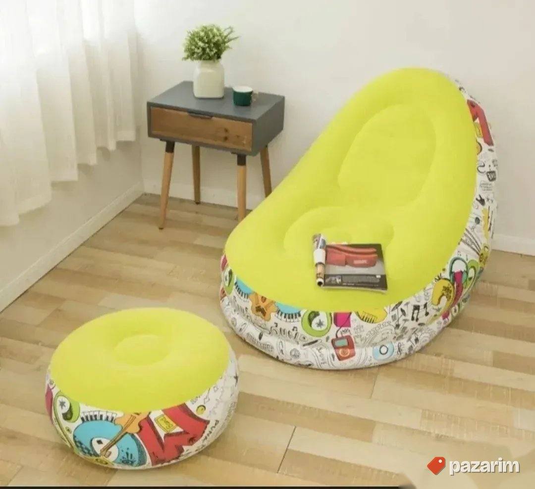 Sofa i tabure na naduvavanje 1