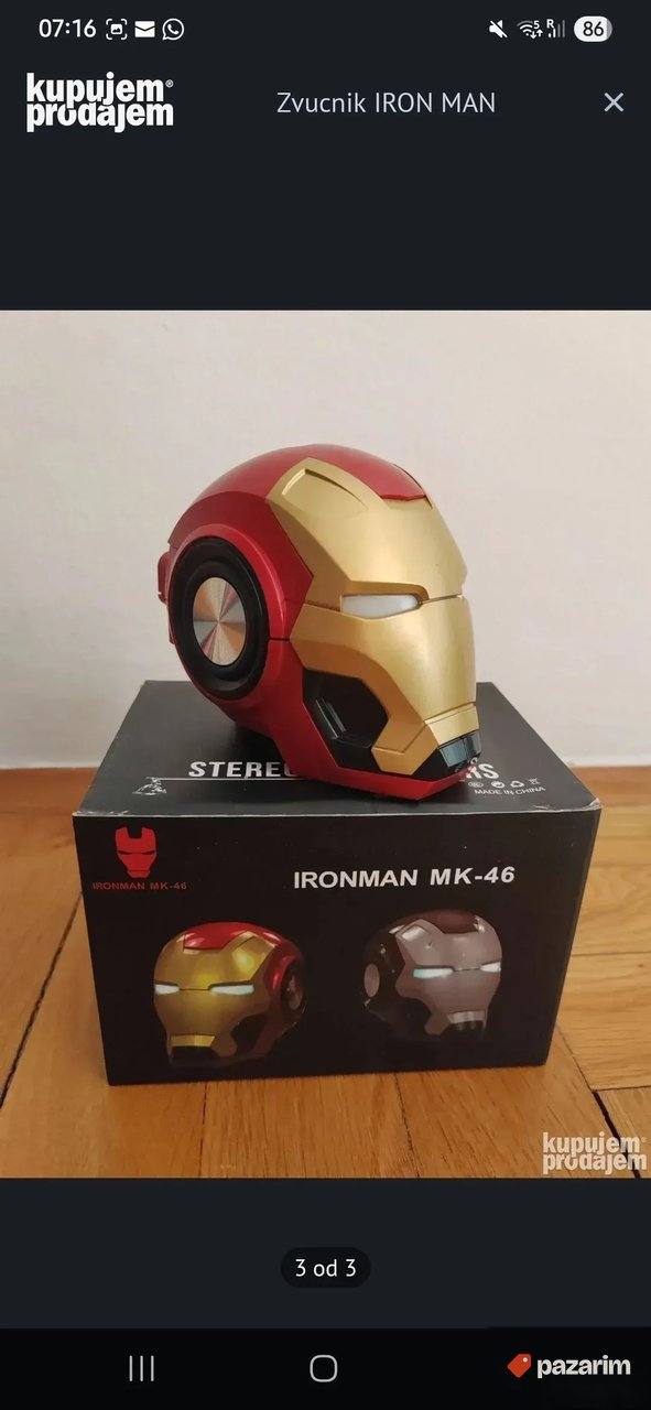 Zvucnik Iron Man 2