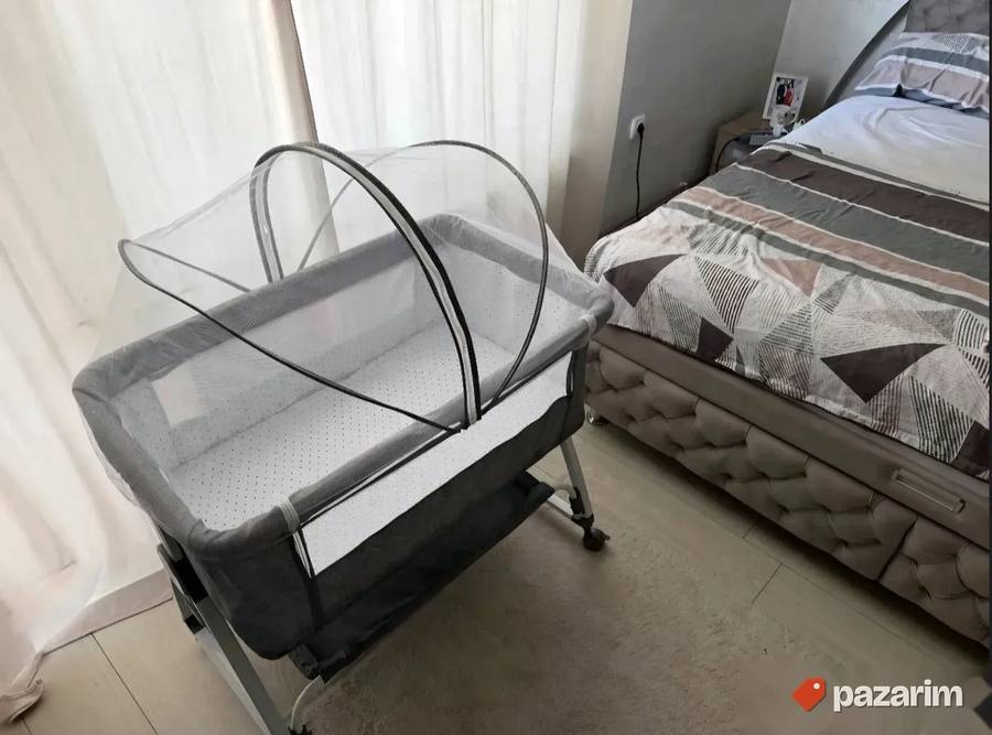 Prenosivi krevetac za bebe sa mrežom protiv komaraca 6