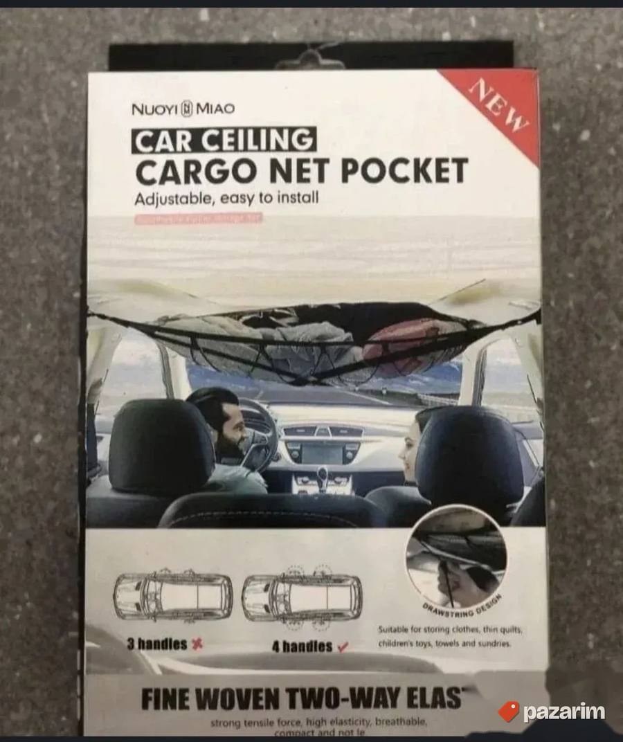 Mrežni Dzep na plafonu automobila 2