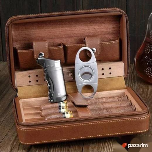 COHIBA kožni humidor za putovanja