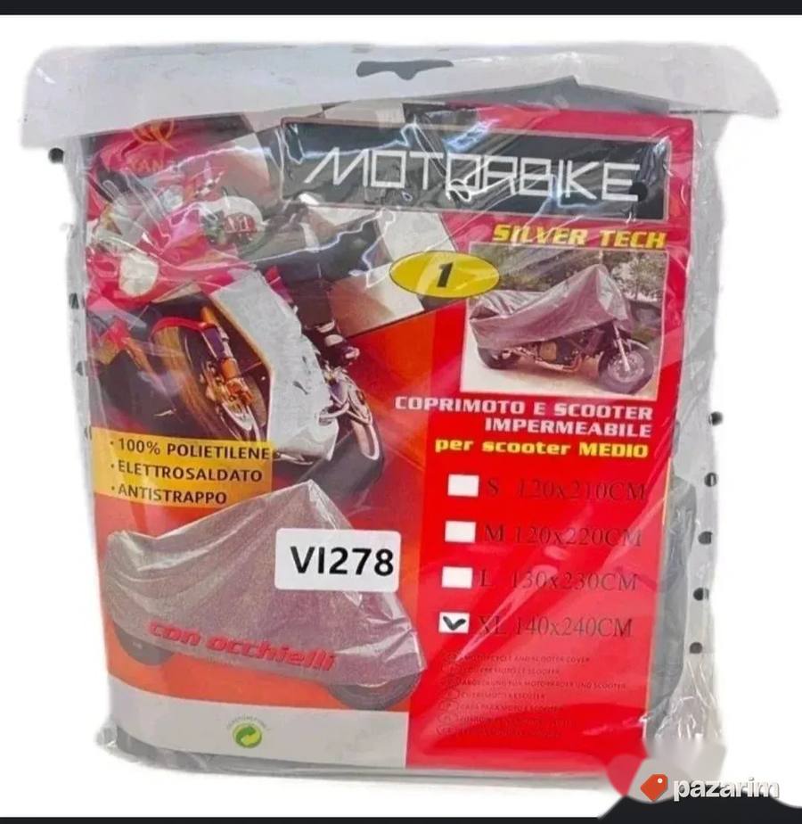 Cerada za motor XL 4