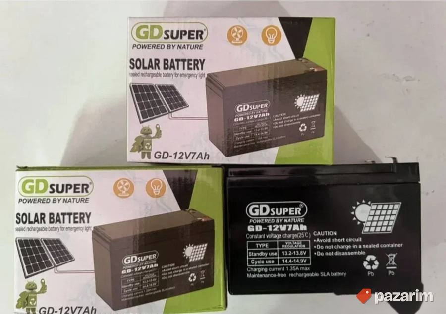 GD Super 12V 7A baterija 2