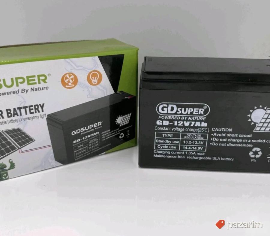 GD Super 12V 7A baterija 3