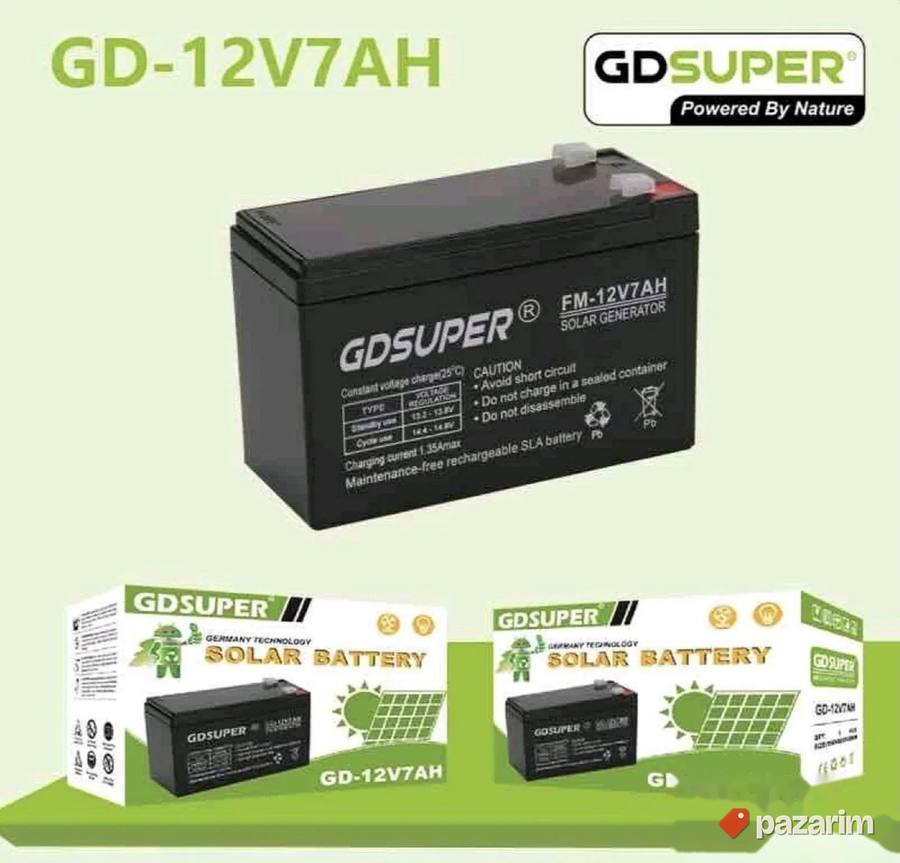 GD Super 12V 7A baterija 4