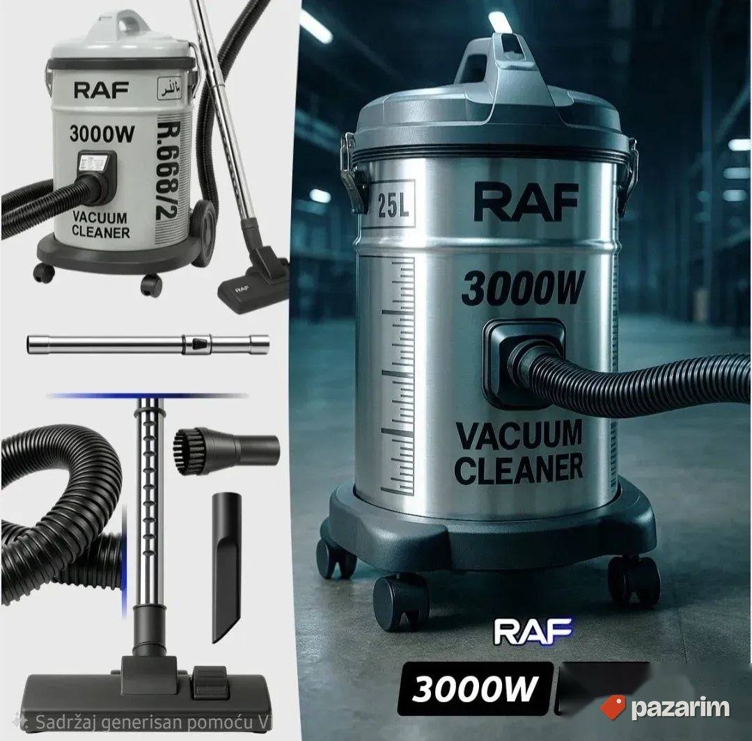 Industrijski usisivač RAF 25L 1