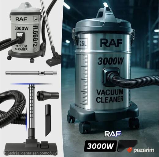 Industrijski usisivač RAF 25L