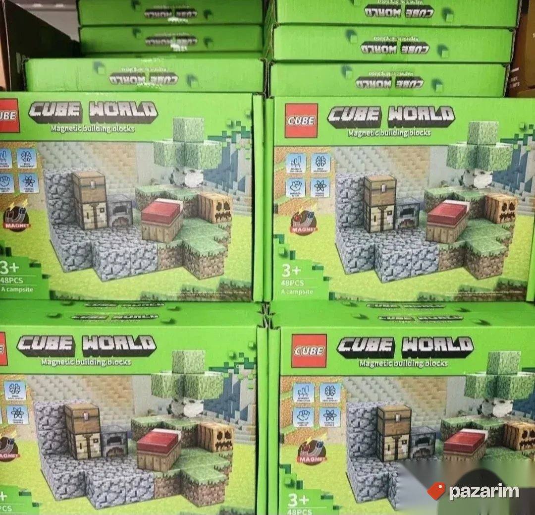 Minecraft magnetne kocke 1