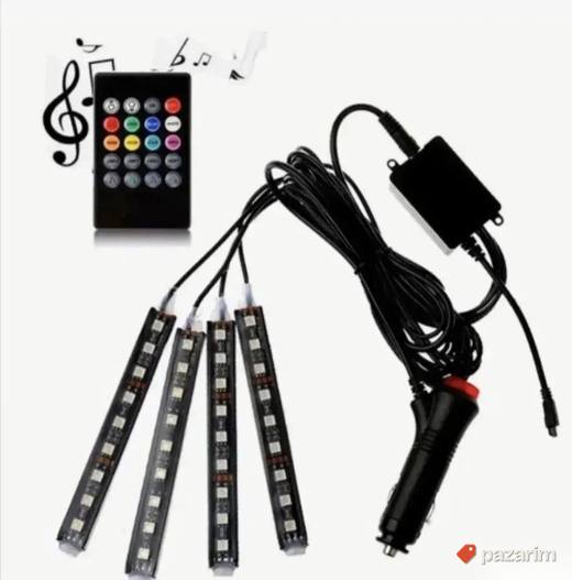 LED RGB Unutrašnja Auto Svetla
