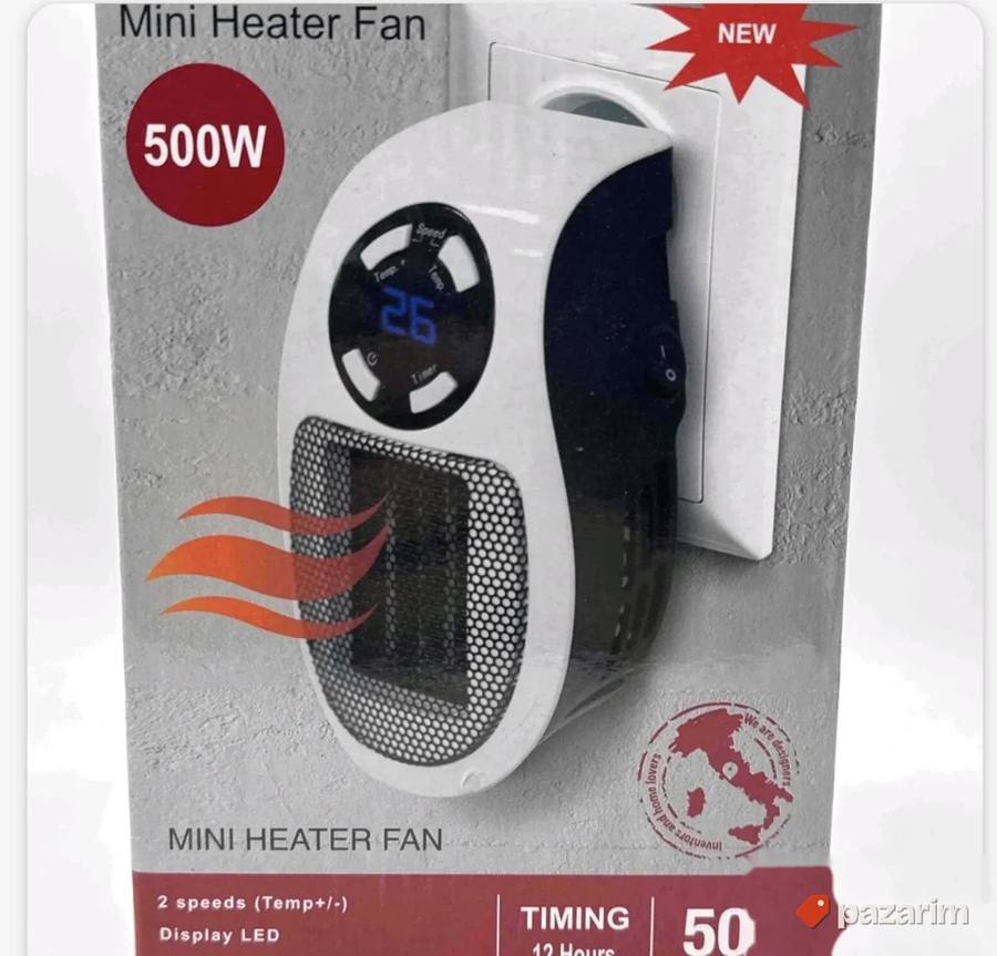 Zidna grejalica od 500W 4