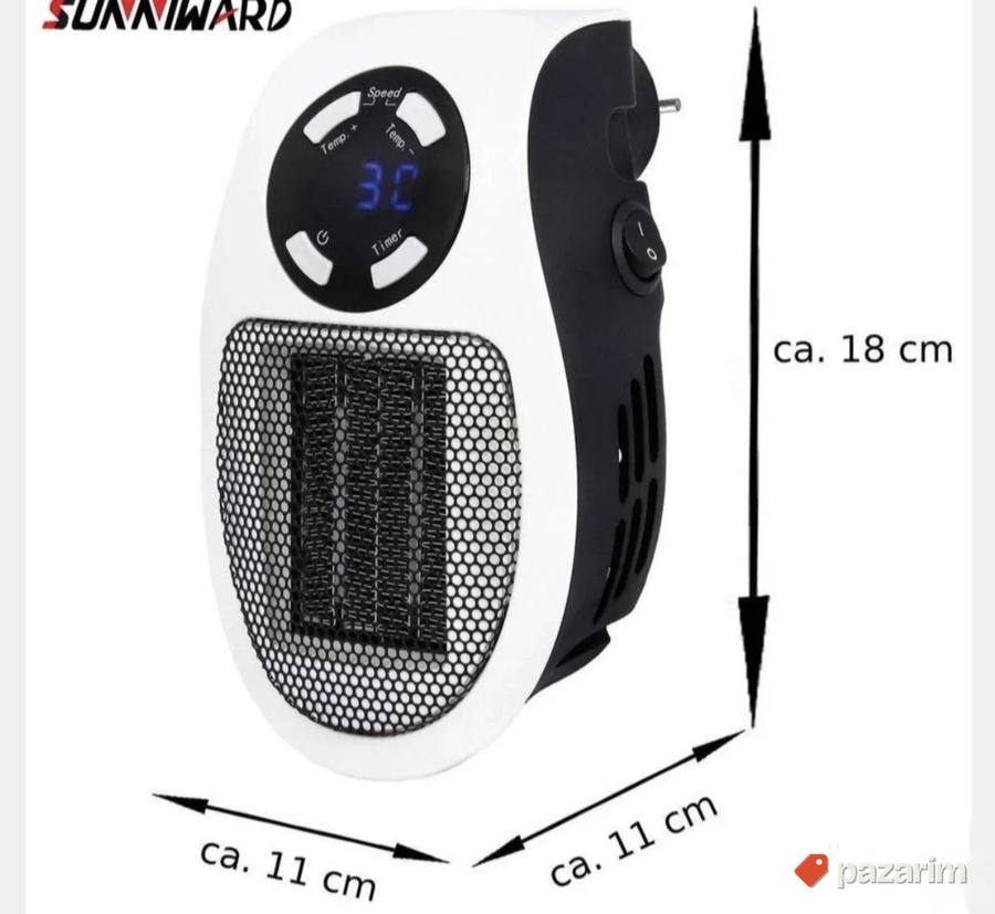 Zidna grejalica od 500W 6