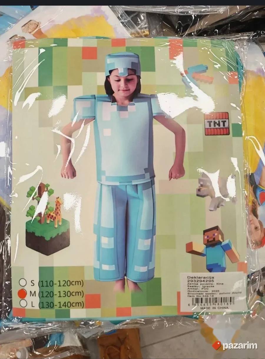 Kostim Minecraft 3