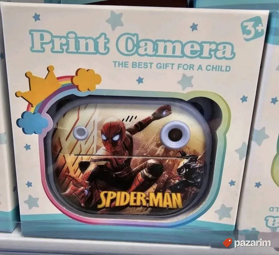 Decija kamera sa stampacem SPIDERMAN 2