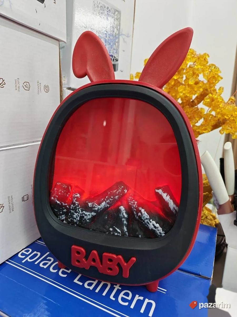 LED Kamin Lampa sa Zečijim Ušima 4