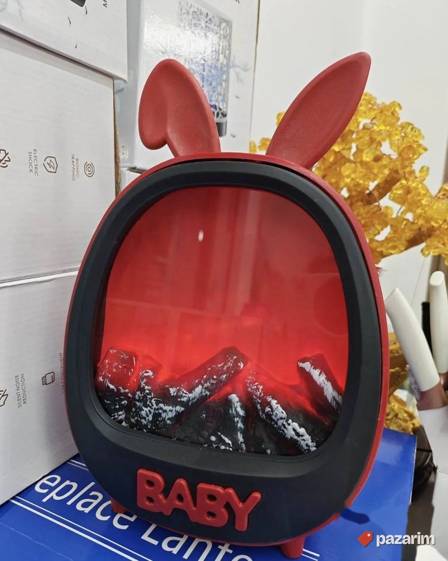 LED Kamin Lampa sa Zečijim Ušima 5