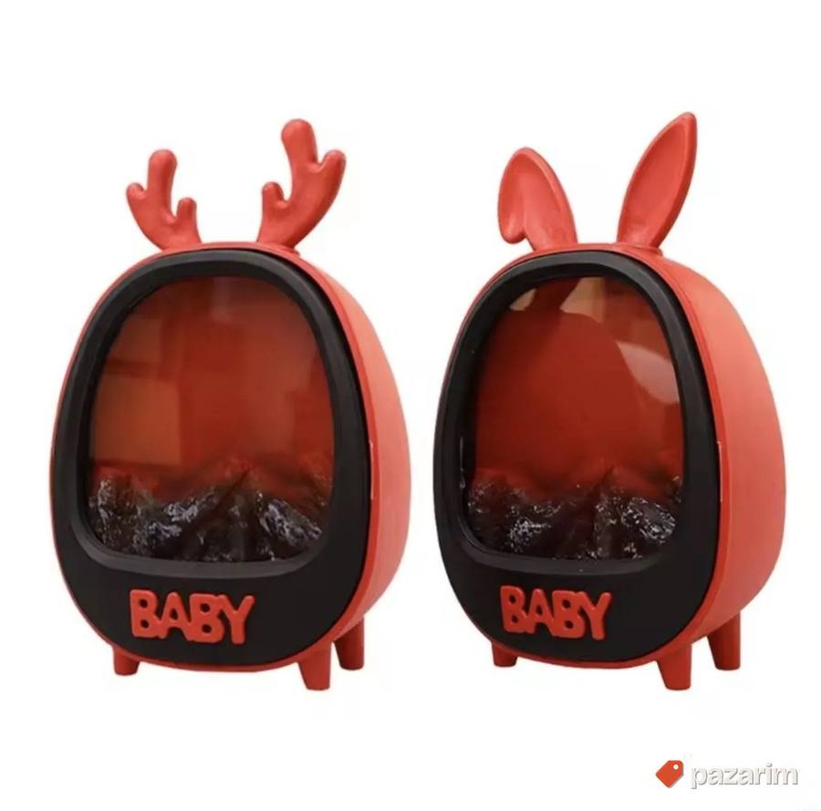 LED Kamin Lampa sa Zečijim Ušima 7
