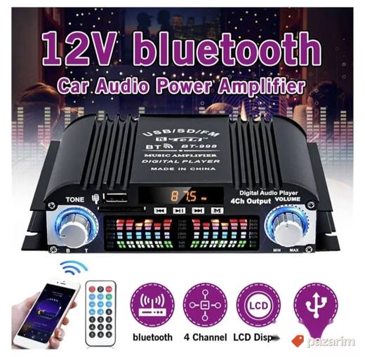 4-kanalno Bluetooth HiFi digitalno pojačalo,