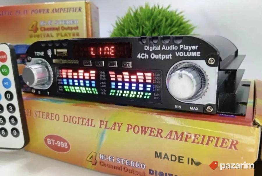 4-kanalno Bluetooth HiFi digitalno pojačalo, 5