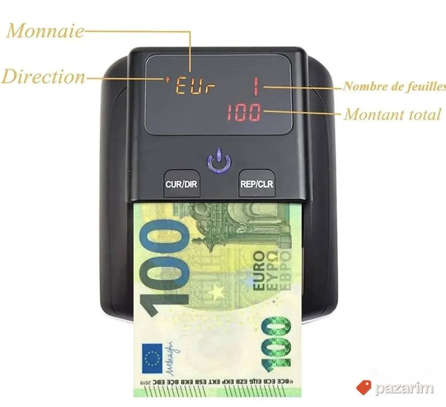 Prenosni profesionalni detektor novčanica 4