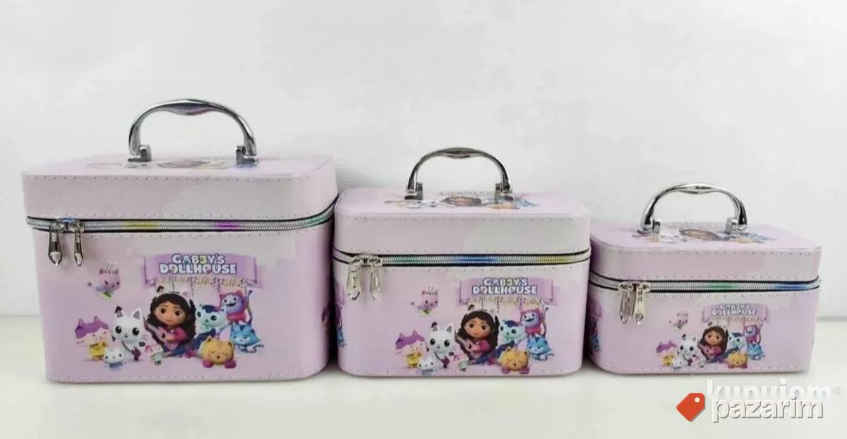GABINA kuca lutkice/ NESESERI Set 3u1 1