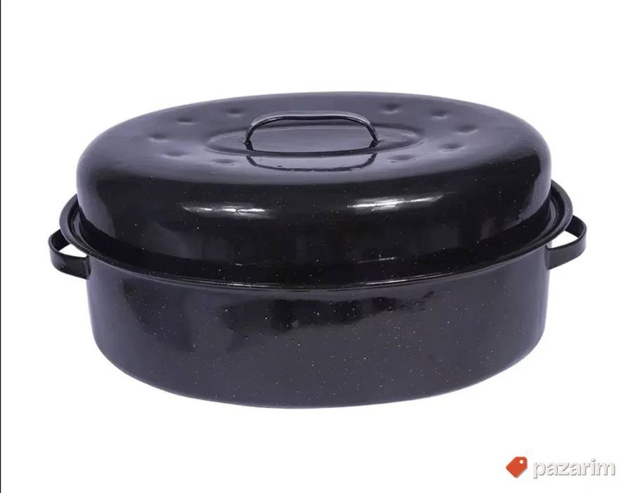 Anycook crni emajlirani pekac 2