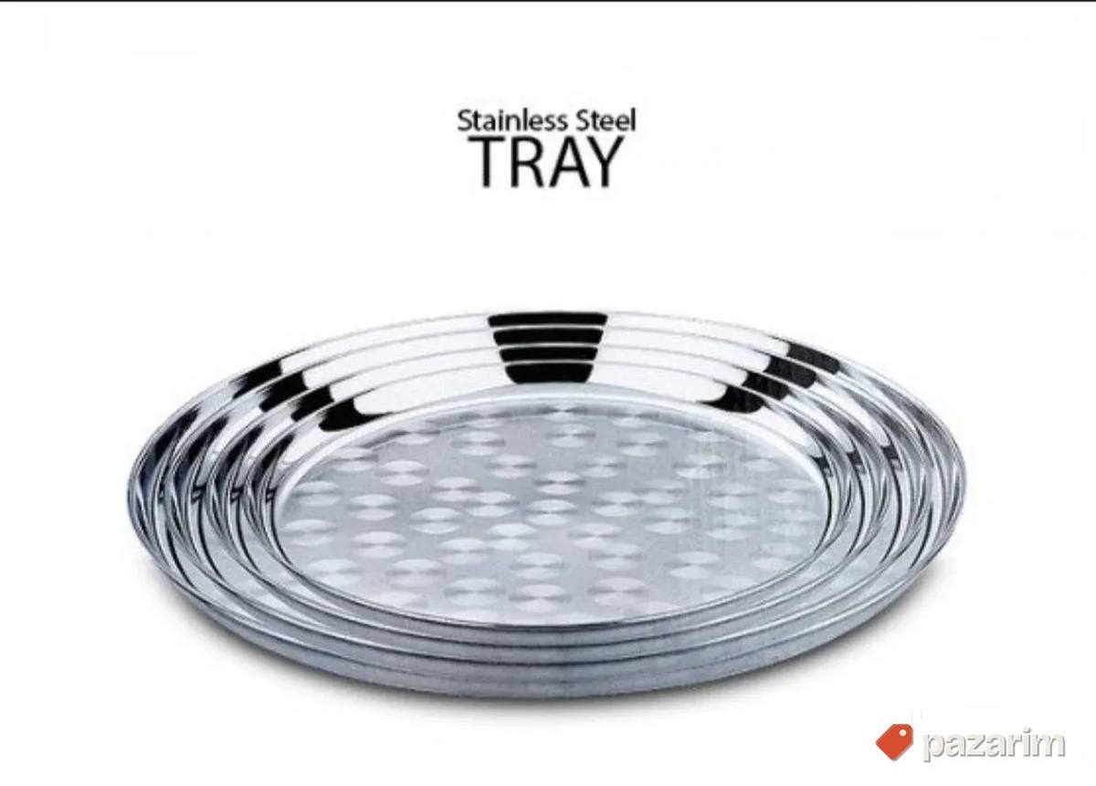 Set od 4 inox poslužavnika 1