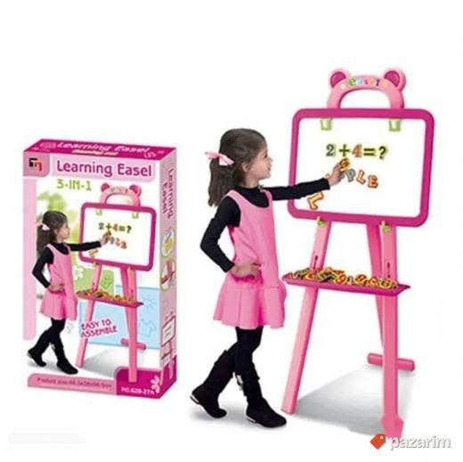 3u1 dvostrana tabla za učenje roze