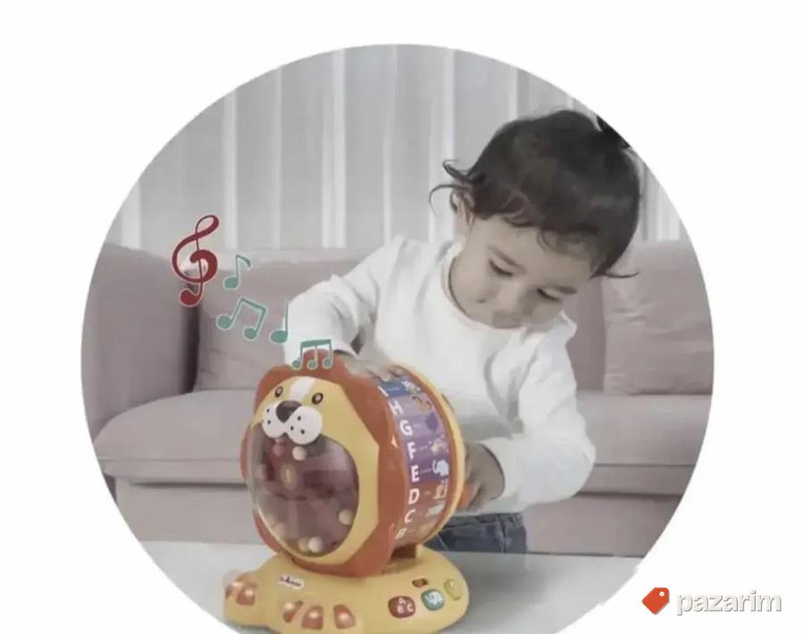 Set za igru Cute Lion Learning Machine 3