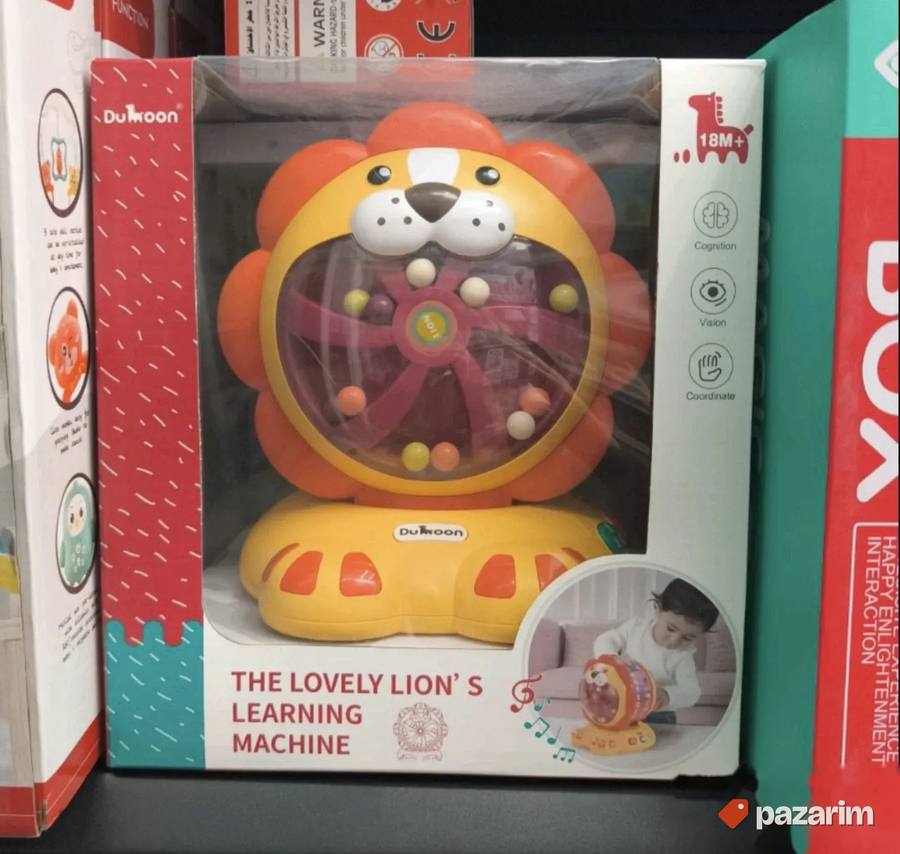 Set za igru Cute Lion Learning Machine 4