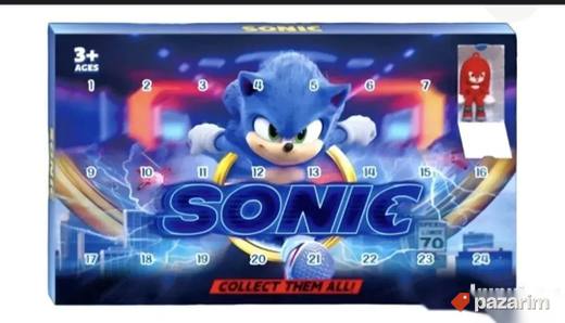 Sonic advent kalendar sa figuricama