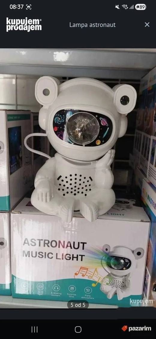 Astronaut zvezdano nebo