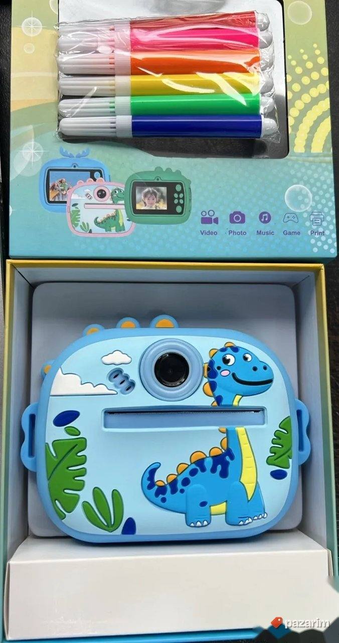 Dečija digitalna mini kamera sa dizajnom dinosaurusa 1