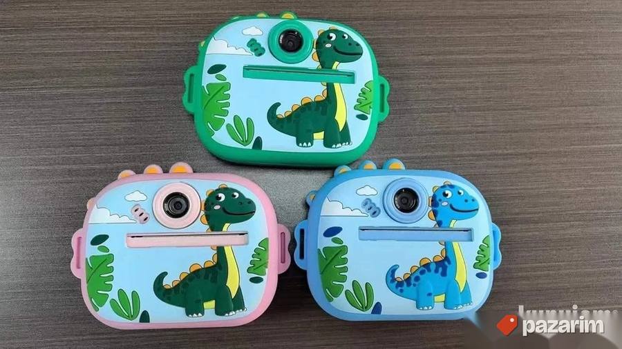 Dečija digitalna mini kamera sa dizajnom dinosaurusa 2
