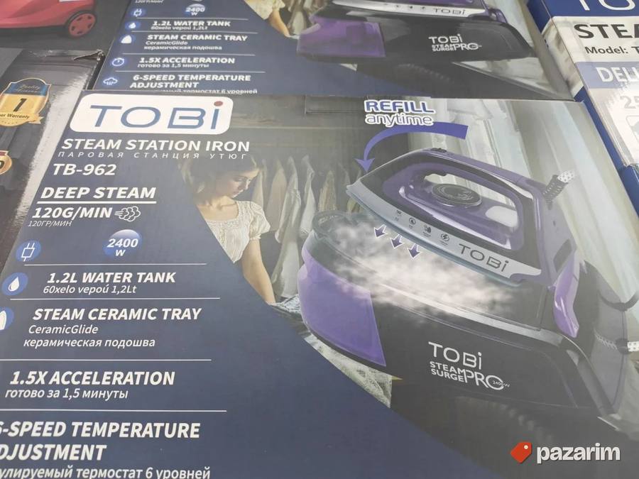 Pegla TOBI Steam Surge PRO 2