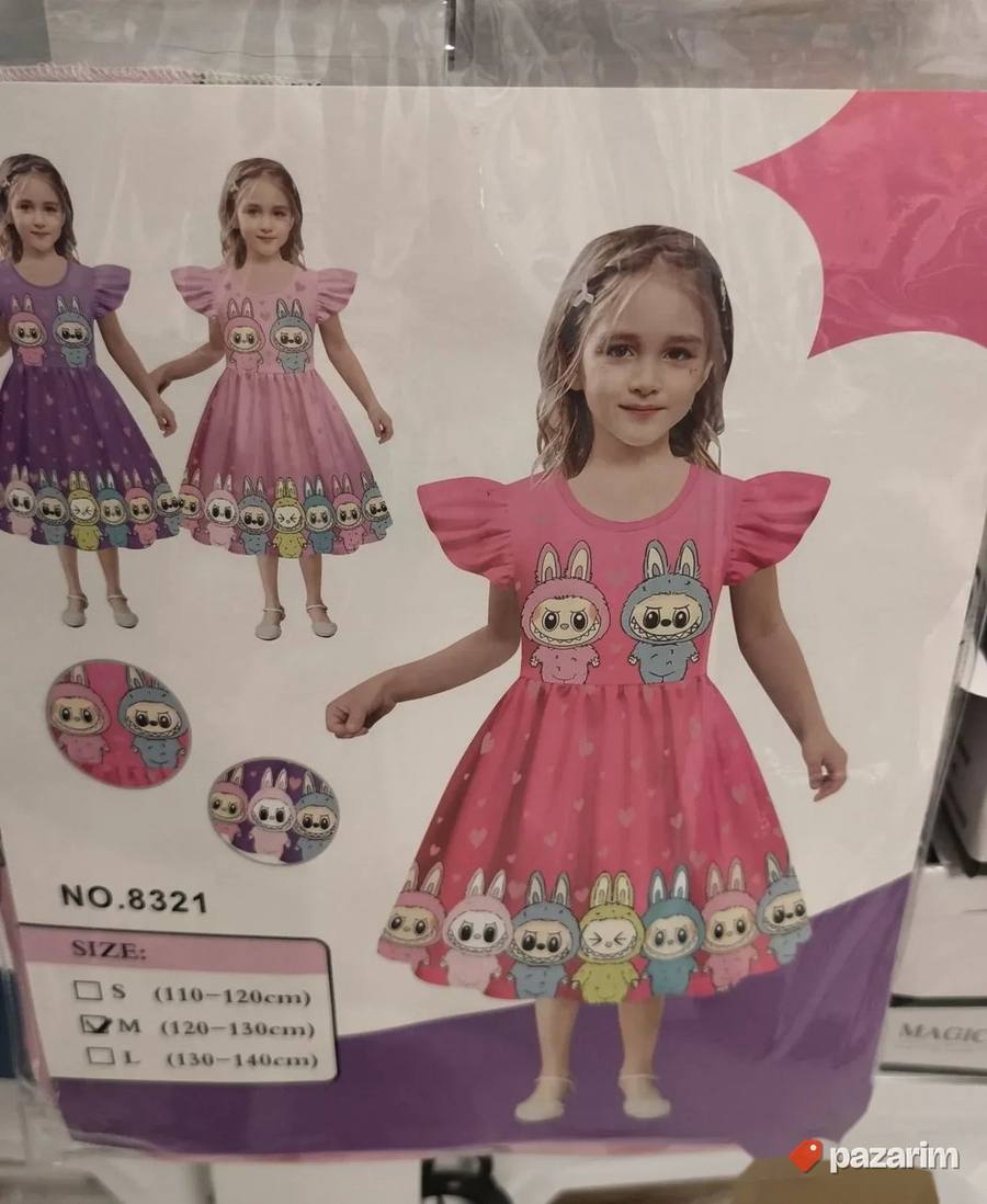 Labubu dečiji kostim haljinica 2