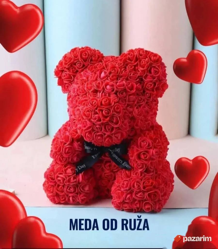 Medvedići od ruža 4