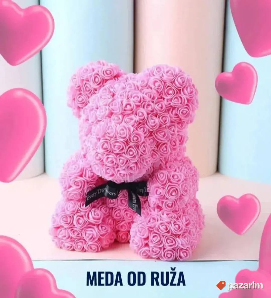 Medvedići od ruža 6