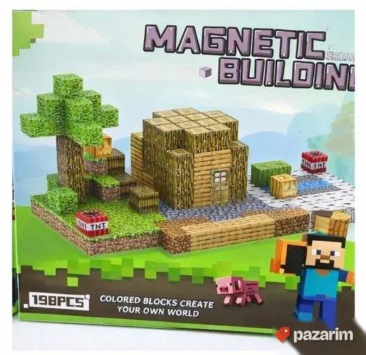 Magnetic Pixel Building set magnetnih kocki 198 delova 4