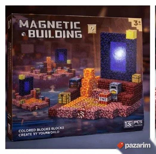 Magnetic Building magnetne kocke 133 dela 1