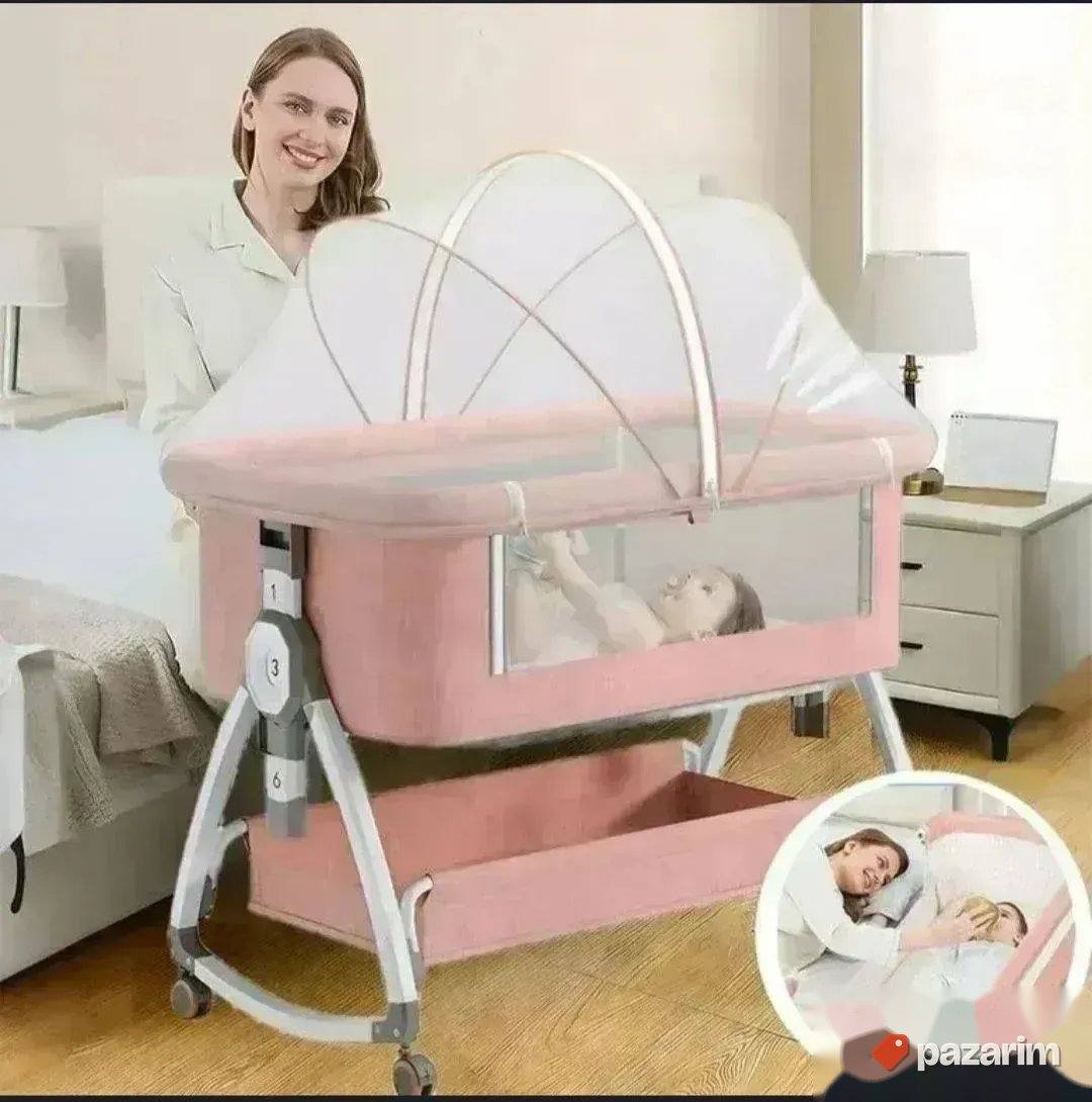 Kolevka/krevet za bebe sa mrežom protiv komaraca +dusek NOVO 1