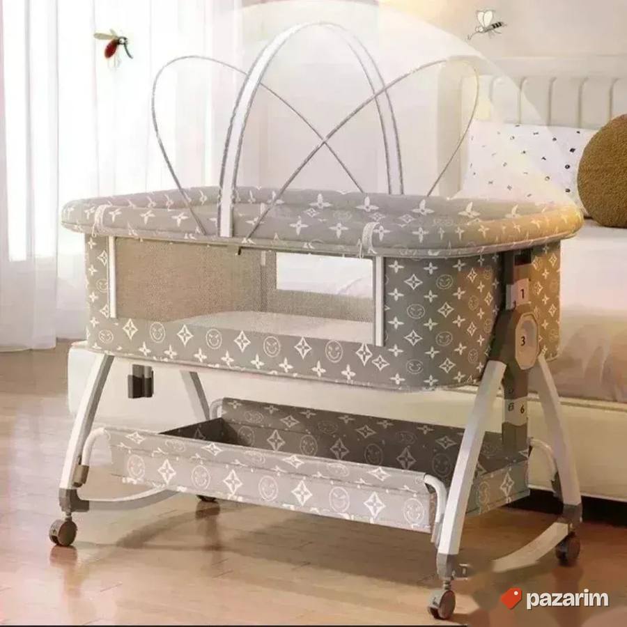 Kolevka/krevet za bebe sa mrežom protiv komaraca +dusek NOVO 7