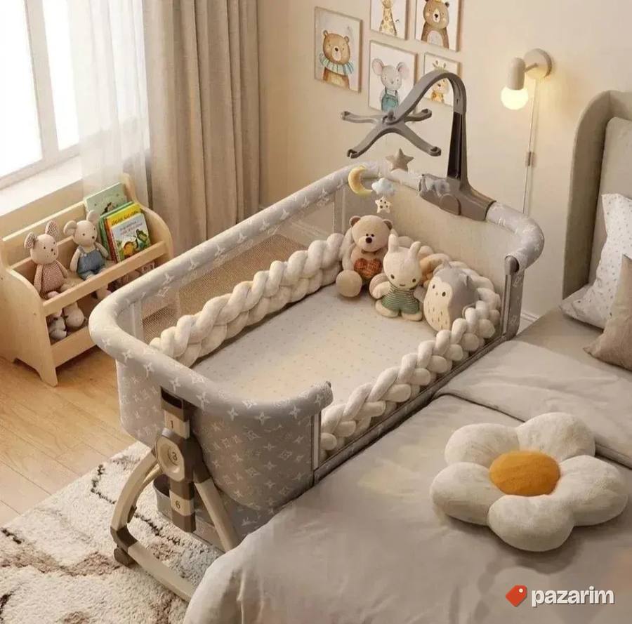 Kolevka/krevet za bebe sa mrežom protiv komaraca +dusek NOVO 8